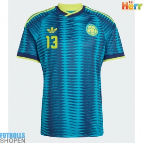 Billiga Colombia Yerry Mina #13 Bortatröja VM 2026 Kortärmad